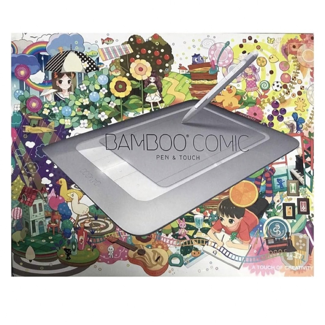 Wacom(ワコム)のbamboo comic【Wacomペンタブレット,Sサイズ】 スマホ/家電/カメラのPC/タブレット(PC周辺機器)の商品写真