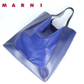 マルニ(Marni)の2018 新品　MARNI マルニ　特大　トートバッグ　本革　ショルダーバッグ(トートバッグ)