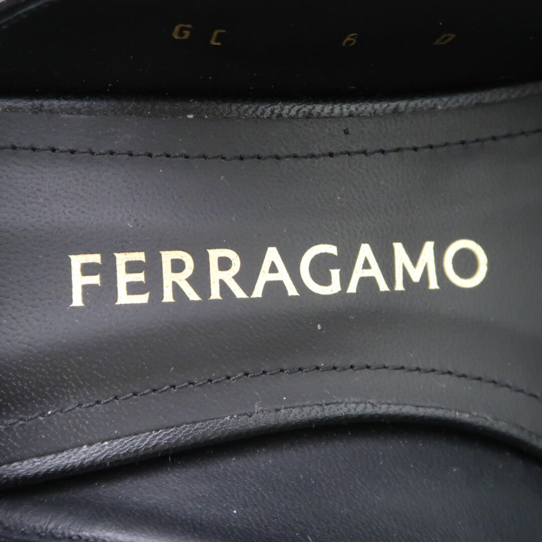 Ferragamo(フェラガモ)の美品 Salvatore Ferragamo フェラガモ パンプス 6 24cm スリングバック ミュール バックストラップ レディース AM5541C  レディースの靴/シューズ(ハイヒール/パンプス)の商品写真