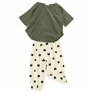 [Enfants Chéris] 子供服 半袖tシャツ 女の子 長ズボン キッズ(その他)