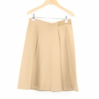 MAXMARA マックスマーラ スカート M ウール100％ ひざ下丈 フレア 台形 白タグ レディース AT175A30 