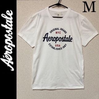 Hollister - 新品タグ付き☆エアロポステールロゴTシャツM白アバクロンビー&フィッチホリスター