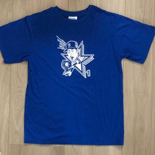 ヨコハマディーエヌエーベイスターズ(横浜DeNAベイスターズ)の横浜DeNAベイスターズ　クワさん応援Tシャツ (応援グッズ)