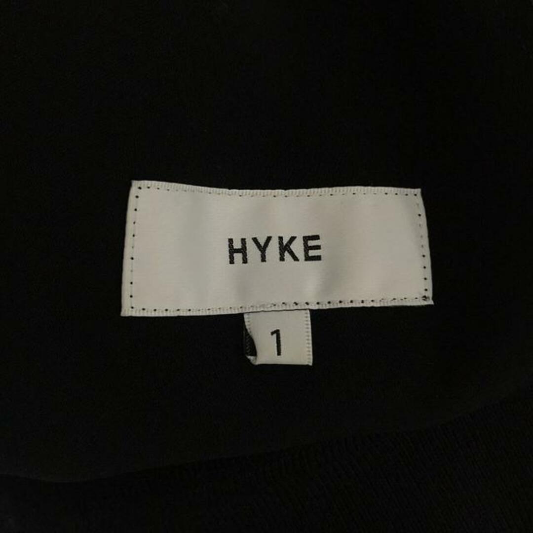 HYKE(ハイク)のHYKE / ハイク | ポリエステル ウエストリブ マキシスカート | 1 | ブラック | レディース レディースのスカート(ロングスカート)の商品写真