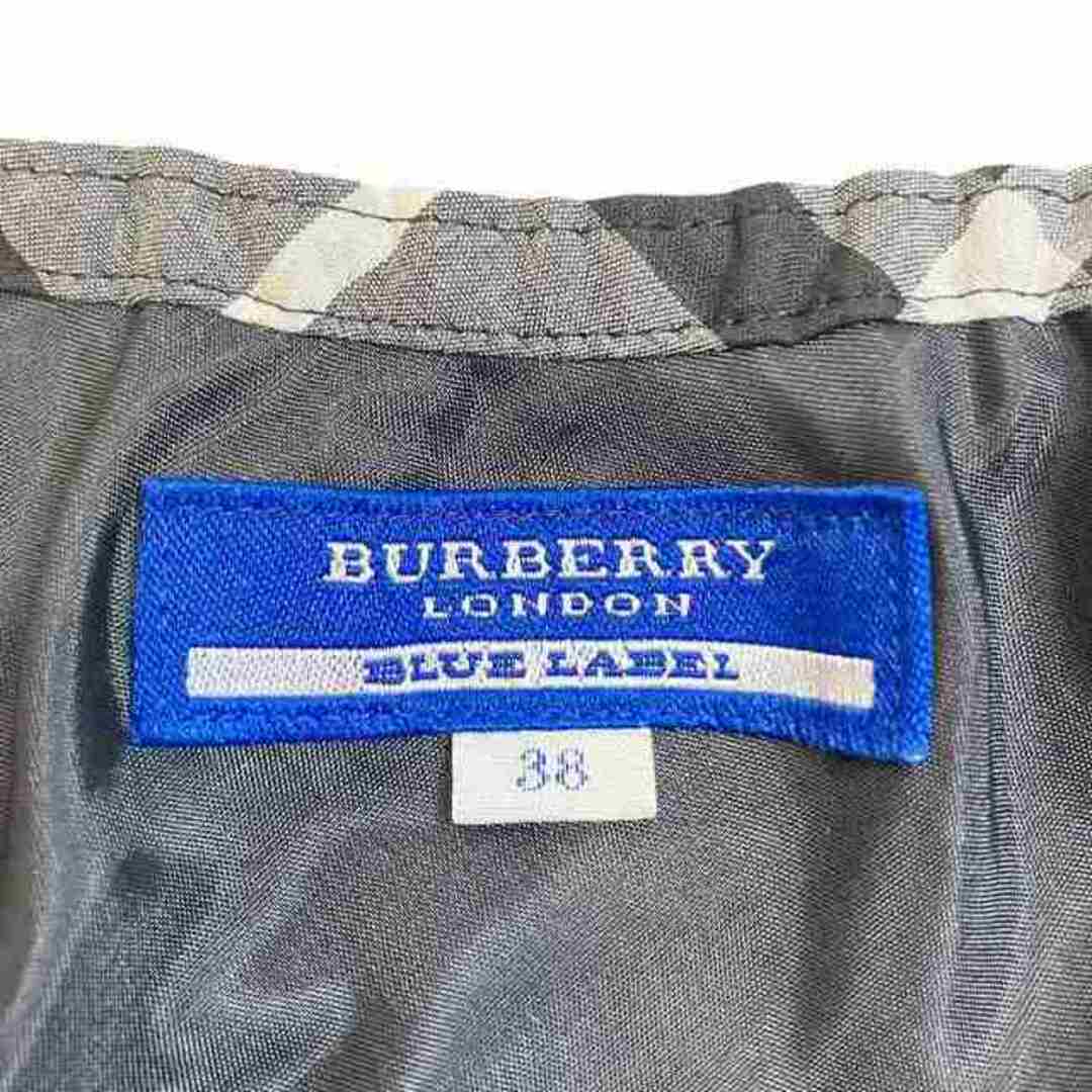 BURBERRY BLUE LABEL(バーバリーブルーレーベル)のバーバリーブルーレーベル ワンピース ひざ丈 ノバチェック M IBO49  レディースのワンピース(ひざ丈ワンピース)の商品写真