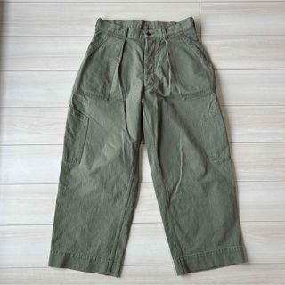 a.presse USAF Hemmed Bottoms Pants