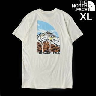 ザノースフェイス(THE NORTH FACE)のノースフェイス 半袖 Tシャツ US限定 グラフィック (XL)白 180902(Tシャツ/カットソー(半袖/袖なし))