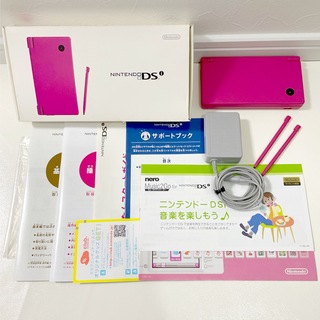 ニンテンドーDS - ニンテンドー DSi ピンク 本体 充電器 純正 タッチペン2本 説明書