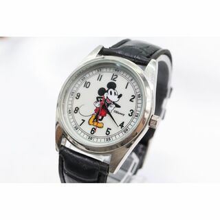 ディズニー(Disney)の【W128-18】動作品 電池交換済 ディズニー ミッキーマウス 腕時計(腕時計(アナログ))