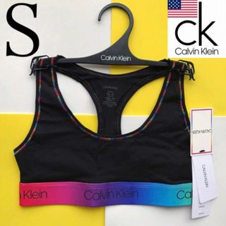 カルバンクライン(Calvin Klein)のレア 新品 下着 USA カルバンクライン ck ブラ S 黒(ブラ)