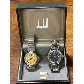 Dunhill - ダンヒルミレニアム＆トラサルディー レディースクォーツ時計セット　ジャンク扱いで