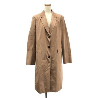 ジルサンダーネイビー(JIL SANDER NAVY)の【新品】  JIL SANDER NAVY / ジルサンダーネイビー | コットン ポリエステル チェスターコート | 34 | ベージュ | レディース(その他)