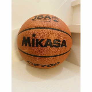 ミカサ　バスケットボール　検定球7号　人工皮革　CF700 茶(バスケットボール)