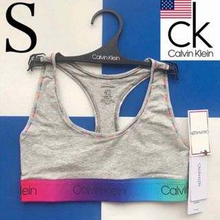 カルバンクライン(Calvin Klein)のレア 新品 USA カルバンクライン ck ブラ S グレー 下着(ブラ)