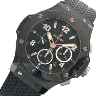 ウブロ(HUBLOT)の　ウブロ HUBLOT ビッグバンブラックマジック 301.CX.130.RX ブラック セラミック セラミック　ラバー メンズ 腕時計(その他)