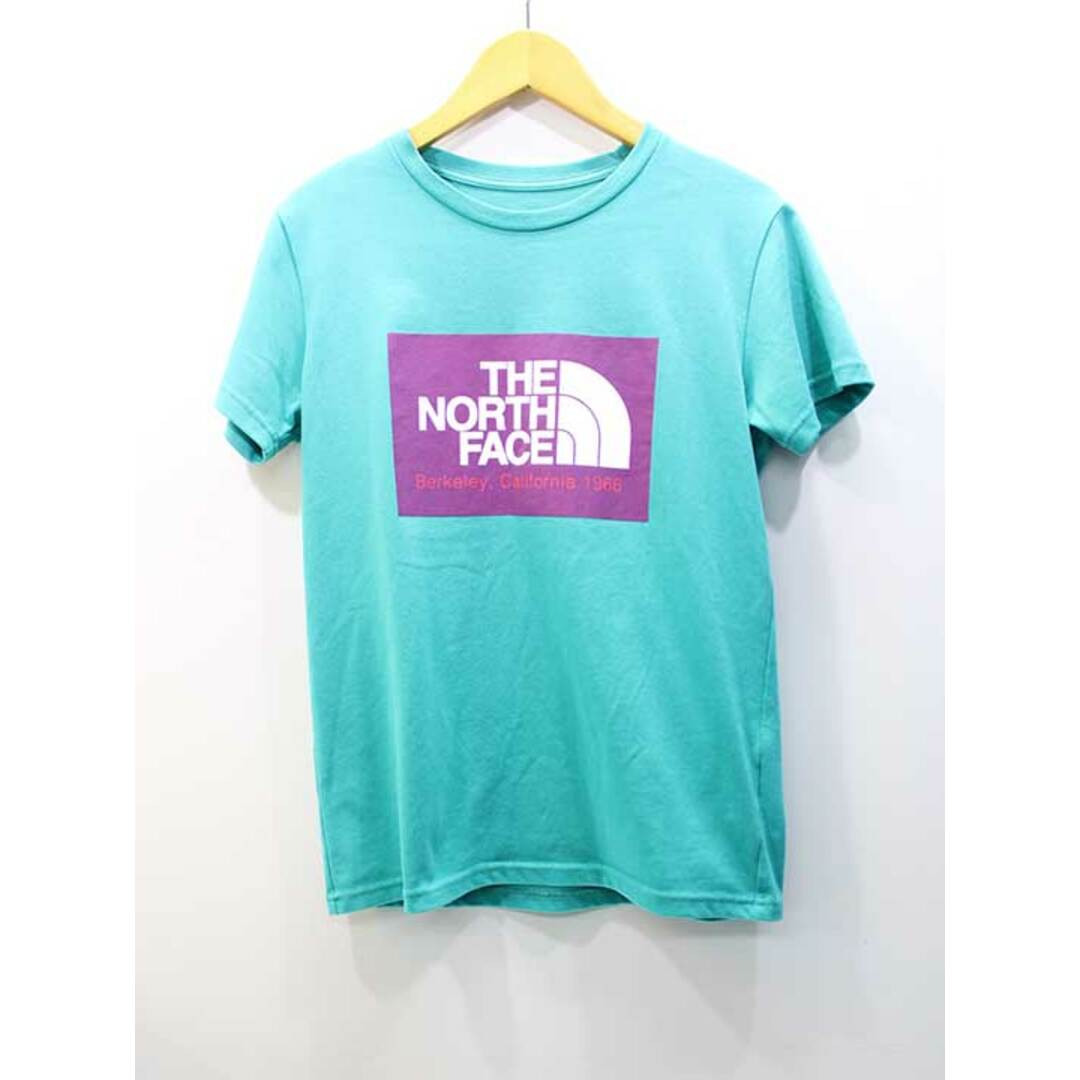 THE NORTH FACE(ザノースフェイス)の【春物新入荷】■THE NORTH FACE/ザノースフェイス■半袖ロゴプリントTシャツ/NTW32040/半袖 グリーン/緑 レディース M【中古】夏 133042 レディースのトップス(Tシャツ(半袖/袖なし))の商品写真