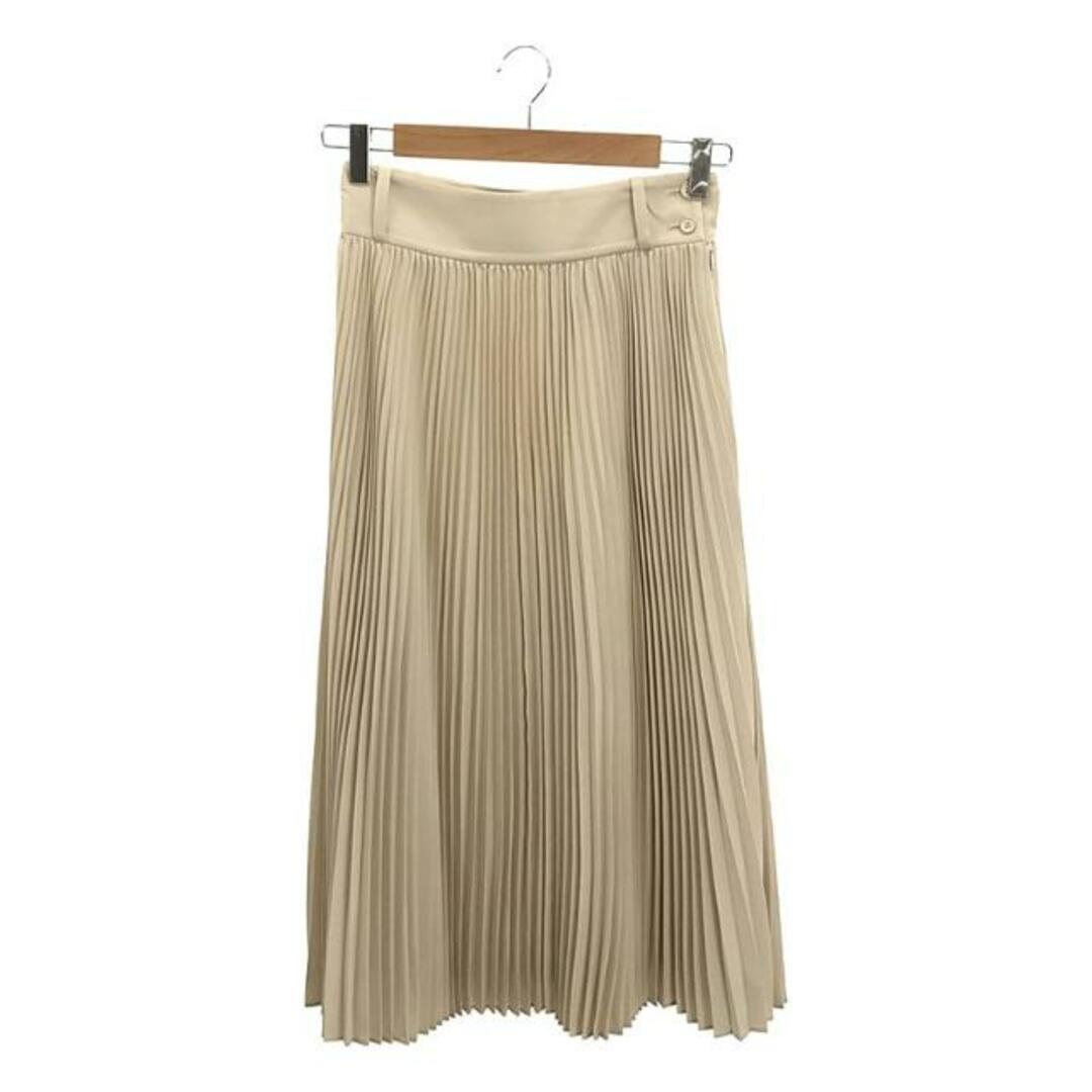 HYKE(ハイク)のHYKE / ハイク | PLEATED SKIRT プリーツスカート | 1 | アイボリー | レディース レディースのスカート(ロングスカート)の商品写真