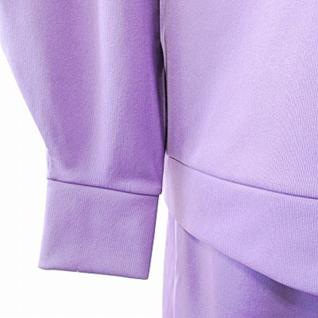 クラネ CLANE セットアップ ロングスカート カットソー 長袖 紫 1 レディースのフォーマル/ドレス(スーツ)の商品写真