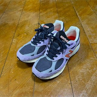 ニューバランス(New Balance)のNewBalance M990TD3 purple 28cm(スニーカー)