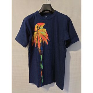 フォーティファイブアール(45R)の【レア】45R　インディゴパームツリー天竺Tシャツ(Tシャツ/カットソー(半袖/袖なし))