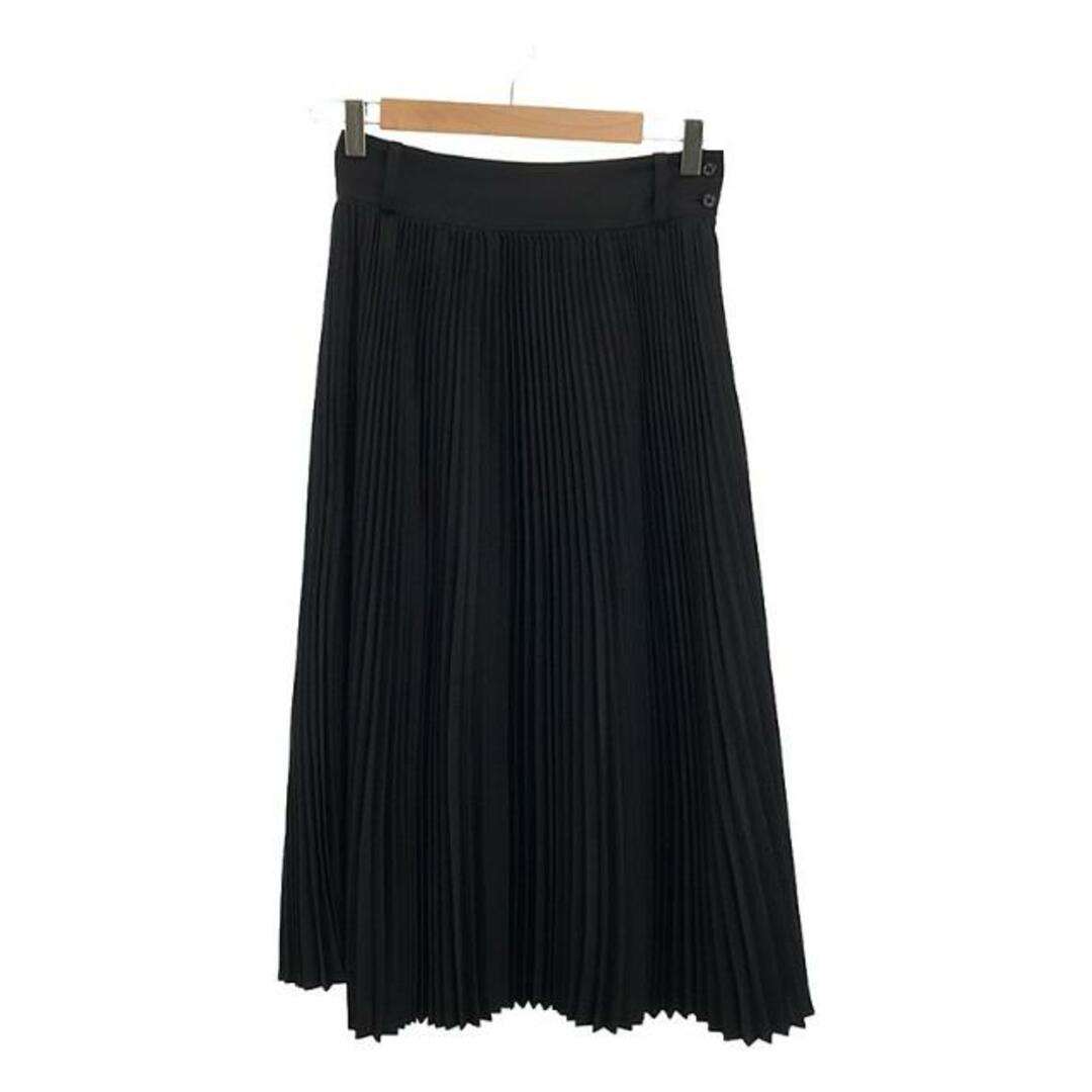 HYKE(ハイク)のHYKE / ハイク | PLEATED SKIRT プリーツスカート | 1 | ブラック | レディース レディースのスカート(ロングスカート)の商品写真