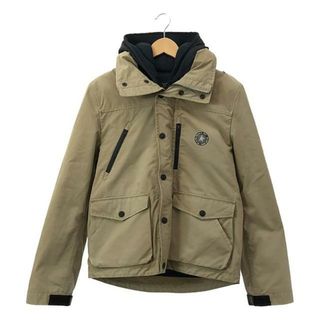 ゴールデングース(GOLDEN GOOSE)のGOLDEN GOOSE / ゴールデングース | 3WAY フーデッド ブルゾンジャケット | XS | ベージュ/ネイビー | レディース(その他)