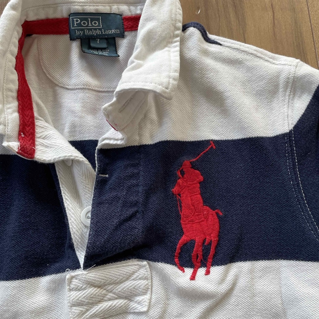 POLO RALPH LAUREN(ポロラルフローレン)のラルフローレン　ポロシャツ120 キッズ/ベビー/マタニティのキッズ服男の子用(90cm~)(Tシャツ/カットソー)の商品写真