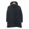 MONCLER / モンクレール | FLAMME JACKET フラム ロング ダウンジャケット コート | 0 | ネイビー | レディース