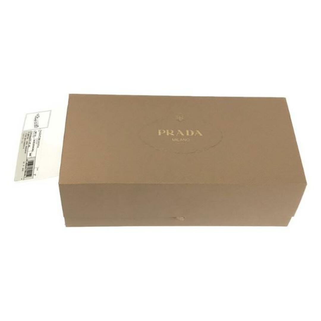 PRADA(プラダ)の【美品】  PRADA / プラダ | ハラコ レオパード柄 フラット パンプス | 37 | ブラウン | レディース レディースの靴/シューズ(ハイヒール/パンプス)の商品写真