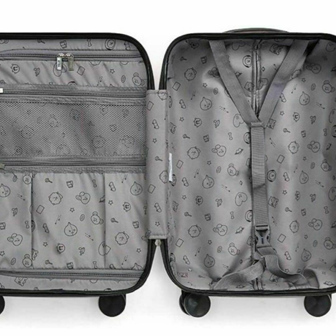新品未使用 bt21 スーツケース キャリーケースUNV COOKY 24インチ エンタメ/ホビーのタレントグッズ(アイドルグッズ)の商品写真