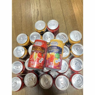 ノンアルコール完熟りんごスパークリング カシスオレンジティスト24缶(ソフトドリンク)