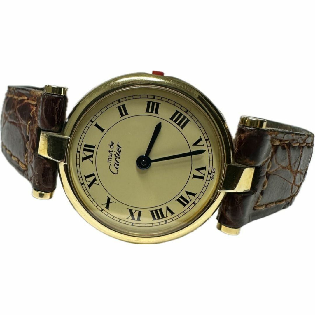 Cartier(カルティエ)のカルティエ マストヴァンドーム ローマンダイヤル レディース クォーツ レディースのファッション小物(腕時計)の商品写真
