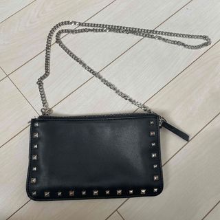 ザラ(ZARA)のZARA  スタッズチェーンbag(ショルダーバッグ)