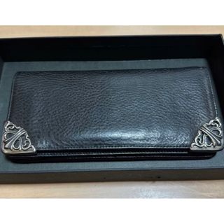 クロムハーツ(Chrome Hearts)の超美品！クロムハーツ シングルフォールドウォレット 財布(長財布)