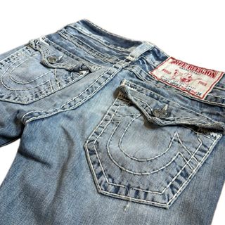 トゥルーレリジョン(True Religion)のTRUE RELIGION JOEY SUPER T フレア デニム W28(デニム/ジーンズ)