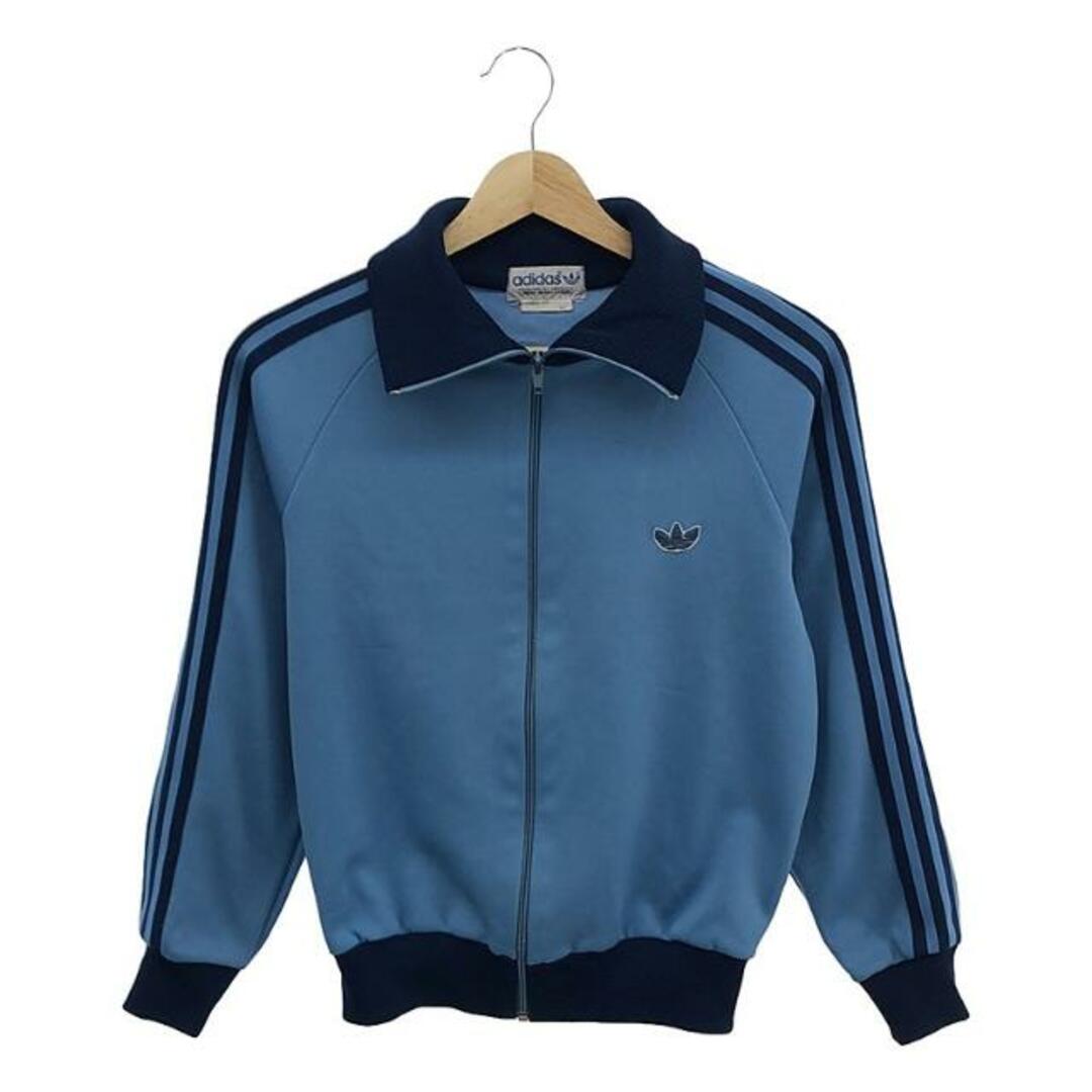 adidas(アディダス)のadidas / アディダス | 80s ヴィンテージ デサント製 トラックジャケット | 1号 | ライトブルー/ブルー | レディース レディースのジャケット/アウター(その他)の商品写真