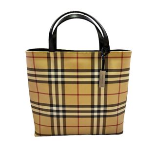 バーバリー(BURBERRY)のBURBERRY バーバリー ノバチェック レザー ハンドバッグ (ハンドバッグ)