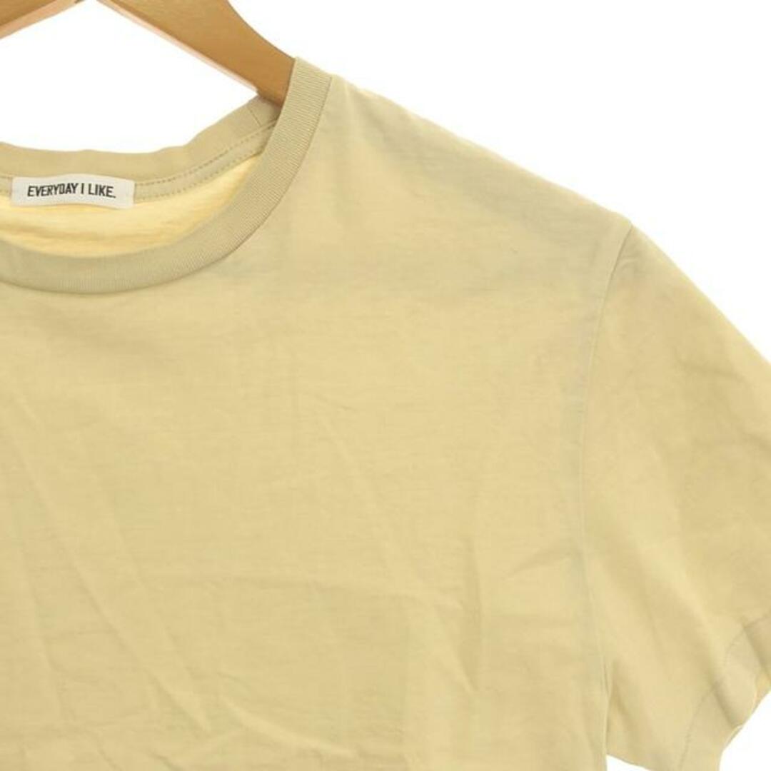 AP STUDIO(エーピーストゥディオ)のAP STUDIO / エーピーストゥディオ | 2023SS | Cropped T-shirt Tシャツ | F | YELLOW | レディース レディースのトップス(Tシャツ(半袖/袖なし))の商品写真