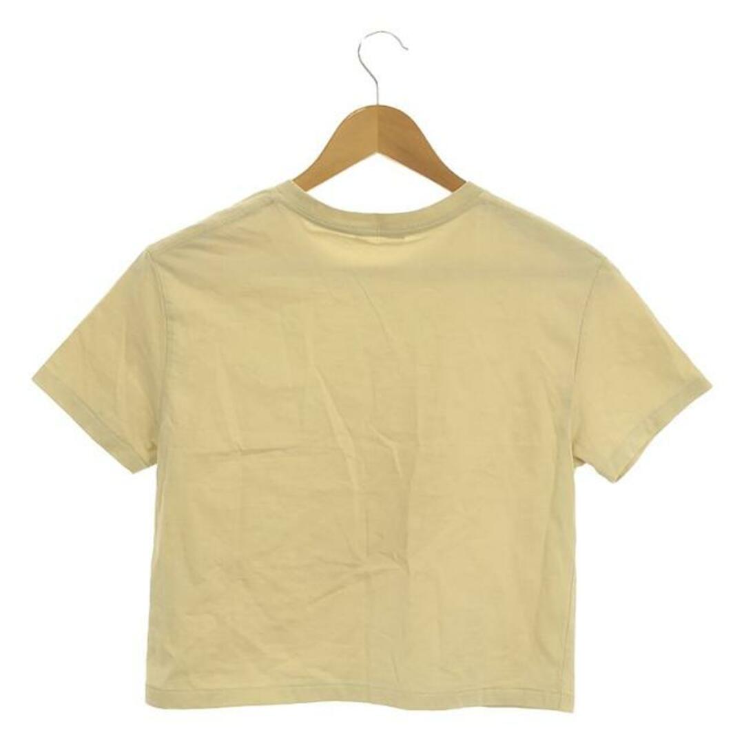 AP STUDIO(エーピーストゥディオ)のAP STUDIO / エーピーストゥディオ | 2023SS | Cropped T-shirt Tシャツ | F | YELLOW | レディース レディースのトップス(Tシャツ(半袖/袖なし))の商品写真