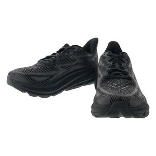 ホカオネオネ(HOKA ONE ONE)の【美品】  HOKA ONE ONE / ホカオネオネ | Clifton 9 / クリフトン ローカット シューズ | 25.5 | black | メンズ(スニーカー)