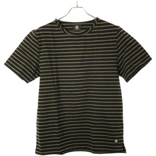 ポールスミス(Paul Smith)のPaul Smith ポールスミス 17AW ボーダーTシャツ カーキ×ブラック L(Tシャツ/カットソー(半袖/袖なし))