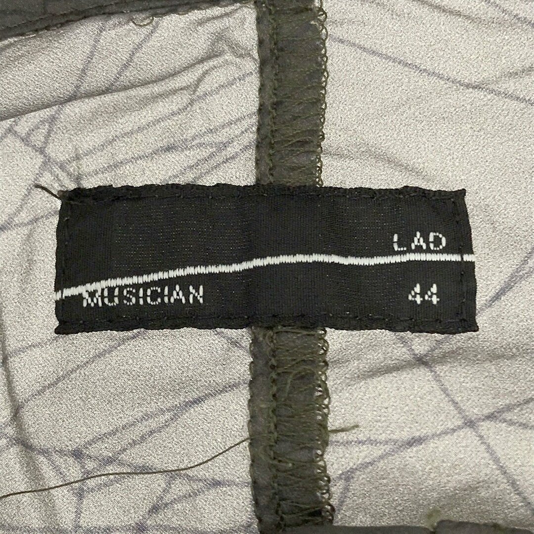 LAD MUSICIAN(ラッドミュージシャン)のLAD MUSICIAN ラッドミュージシャン 12SS スパイダー ナイロンジャケット カーキ 44 2112-351 メンズのジャケット/アウター(ナイロンジャケット)の商品写真