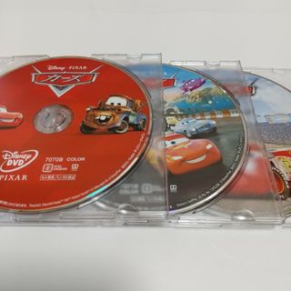 ディズニー(Disney)の「カーズ  1、2、3セット」DVDディスク(外国映画)