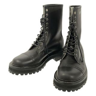 キッズラブゲイト(KIDS LOVE GAITE)の【新品】  KIDS LOVE GAITE / キッズラブゲイト | BOOTS ストレートチップ ブローグ レースアップ レザーブーツ | 7 | ブラック | メンズ(ブーツ)