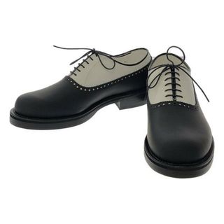 キッズラブゲイト(KIDS LOVE GAITE)の【新品】  KIDS LOVE GAITE / キッズラブゲイト | LEATHER SHOES 2トーン ブローグ レザー ドレスシューズ | 8 1/2 | ブラック / ホワイト | メンズ(ブーツ)