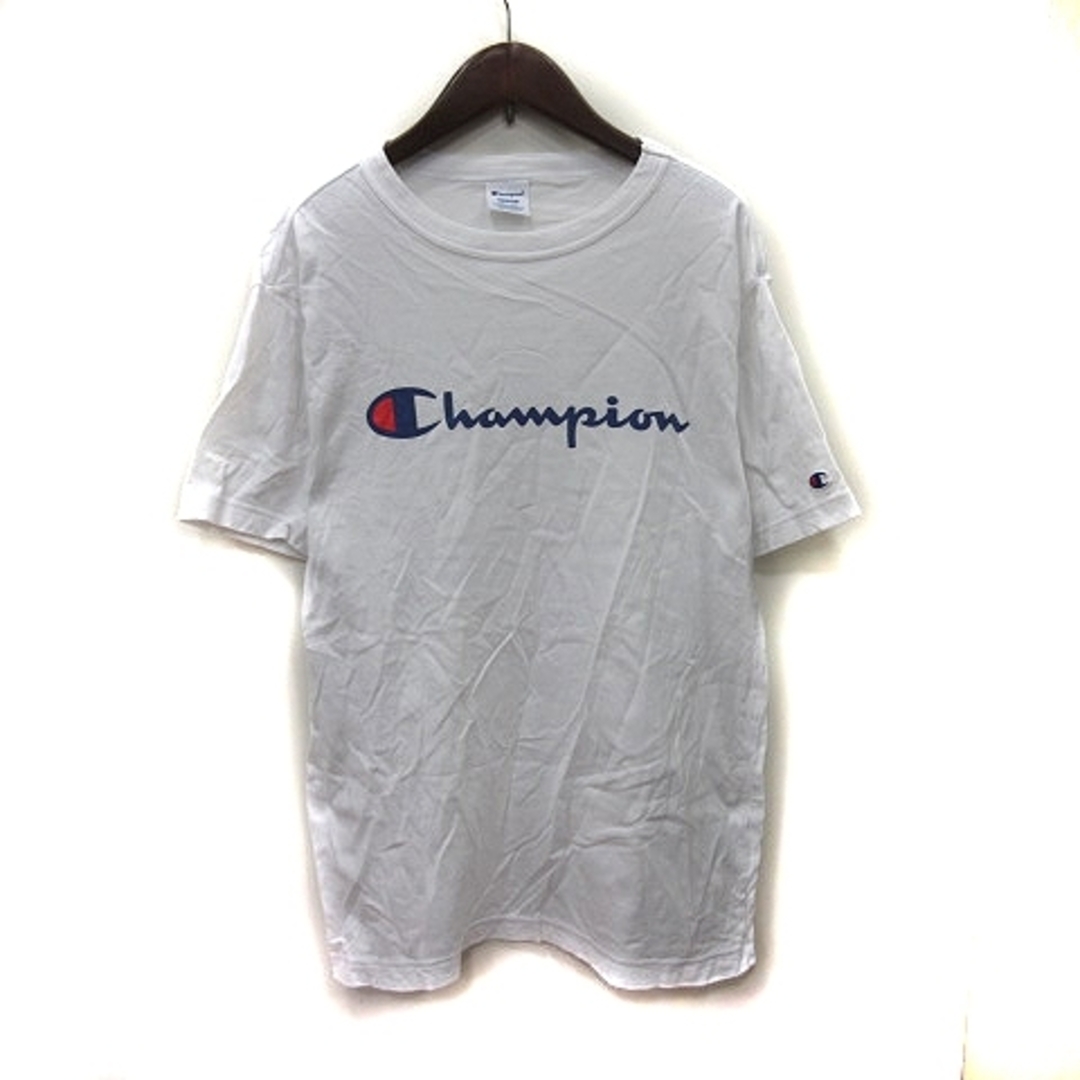 Champion(チャンピオン)のチャンピオン Tシャツ カットソー 半袖 M 白 ホワイト /YI メンズのトップス(Tシャツ/カットソー(半袖/袖なし))の商品写真