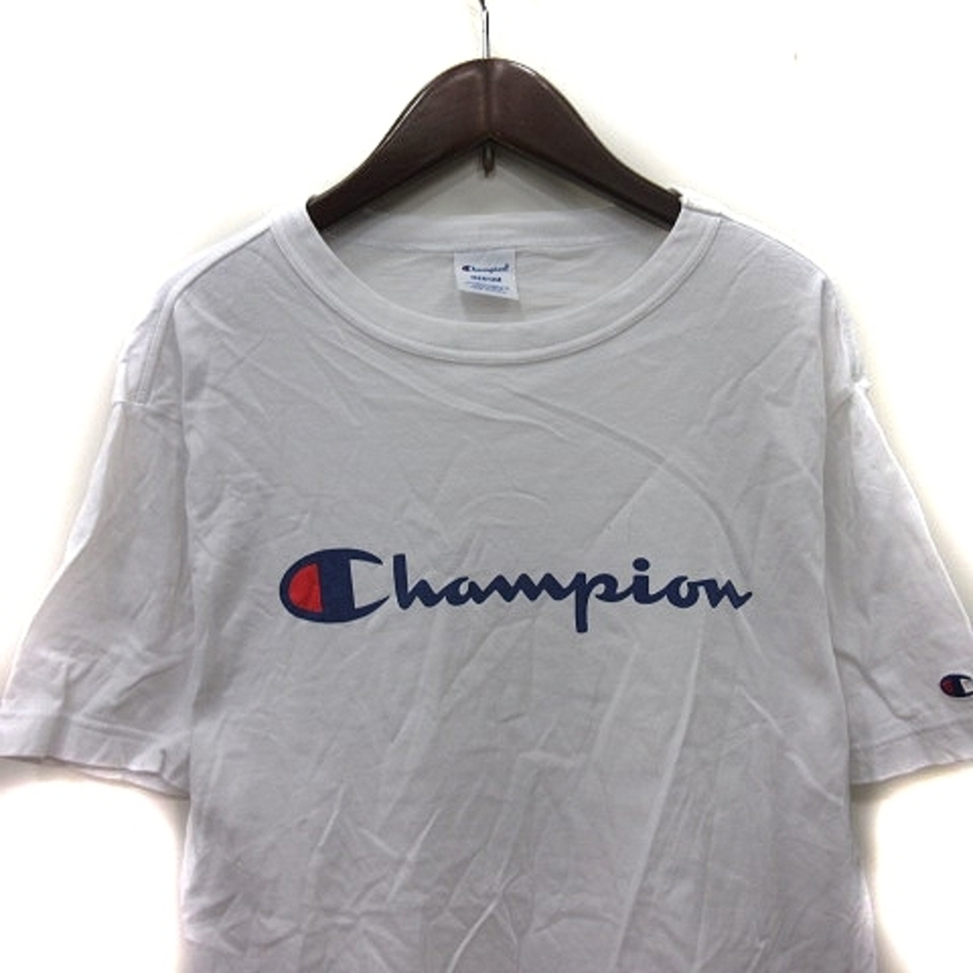Champion(チャンピオン)のチャンピオン Tシャツ カットソー 半袖 M 白 ホワイト /YI メンズのトップス(Tシャツ/カットソー(半袖/袖なし))の商品写真
