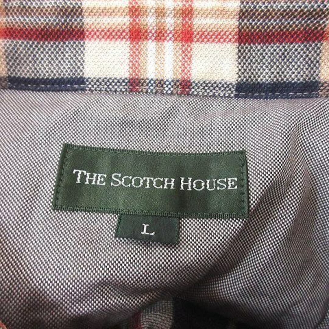 THE SCOTCH HOUSE(ザスコッチハウス)のザ スコッチ ハウス シャツ チェック 半袖 L マルチカラー /YI メンズのトップス(シャツ)の商品写真