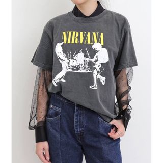 アパルトモンドゥーズィエムクラス(L'Appartement DEUXIEME CLASSE)のGOOD ROCK SPEED/グッド ロック スピード NIRVANA TEE(Tシャツ(半袖/袖なし))