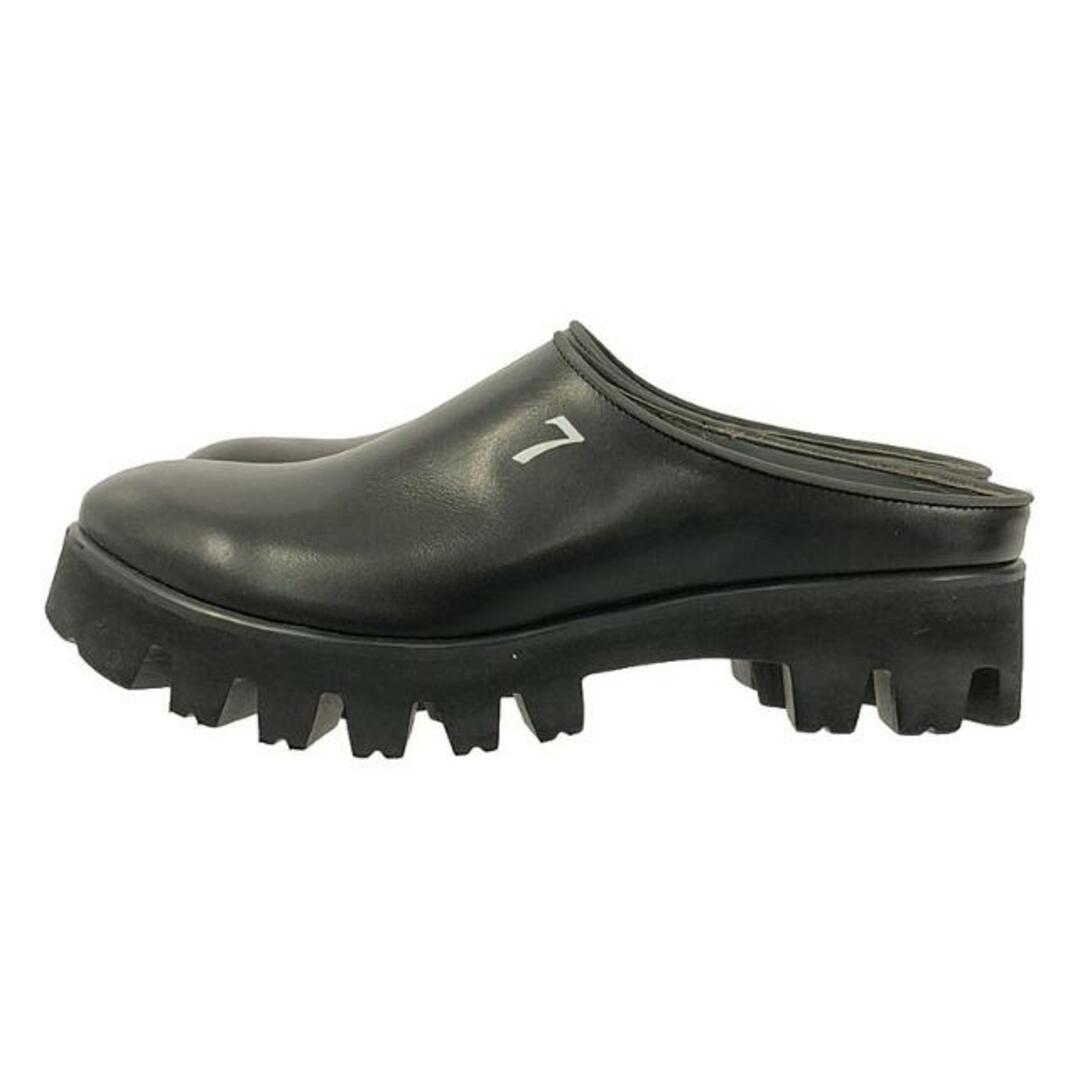【新品】 KIDS LOVE GAITE / キッズラブゲイト | CLOGS レザー クロッグ サボ サンダル スリッポン | 7 | ブラック | メンズ 【新品】 KIDS LOVE GAITE / キッズラブゲイト | CLOGS レザー クロッグ サボ サンダル スリッポン | 7 | ブラック | メンズ